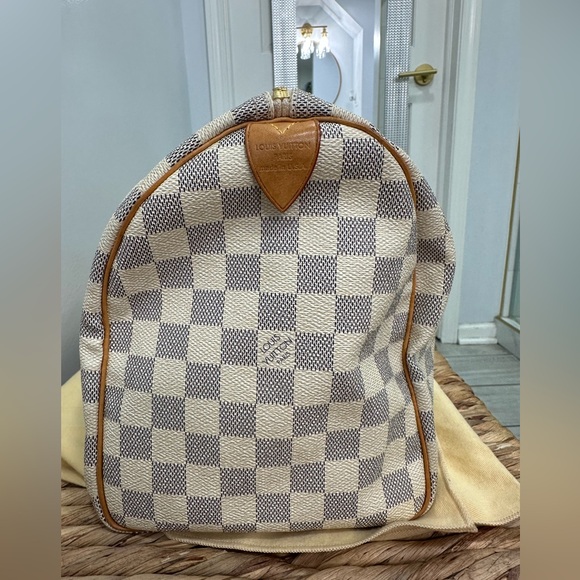 Louis Vuitton Damien Azur speedy 30 - Picture 6 of 15